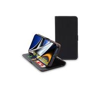 Etui Portefeuille pour Xiaomi Poco X4 Pro 5G PU Cuir Porte-Cartes Support Stand, Noir