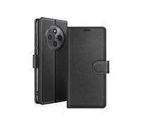 Étui Portefeuille pour Xiaomi Redmi 14C et Poco C75 Fonction Support Zanaé Noir