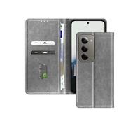 Étui Portefeuille pour Redmi 15 5G Chesterfield Grainé,Gris
