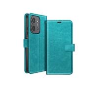 Etui Portefeuille pour Xiaomi Redmi 15C avec Dragonne et Fonction Stand Turquoise