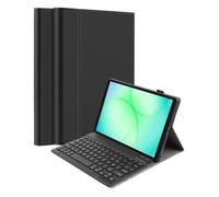 Etui portefeuille Premium BT AZERTY pour Samsung Tab A11+, noir