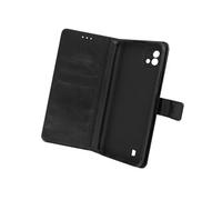 Etui Portefeuille Realme C11 2021 Support Vidéo 360° Fermeture Magnétique Noir