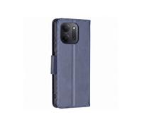 Etui Portefeuille Redmi 17C 5G Vintage Support Vidéo Bleu Nuit