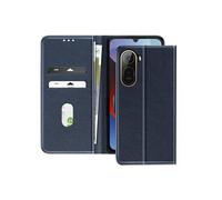 Etui portefeuille Redmi A7 Pro Chesterfield - Porte-cartes, support vidéo - Bleu