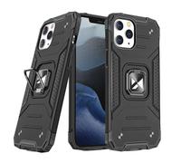 Étui Portefeuille rembourré en Similicuir avec dragonne dorée pailletée pour téléphone Portable et Cartes de crédit pour LG AX-310 Noir