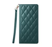 Étui Portefeuille RFID pour Galaxy S26 avec Support Vidéo et Dragonne Amovible Vert