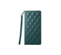 Etui Portefeuille RFID pour Galaxy S26 avec Support Vidéo et Dragonne Amovible Vert