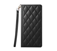 Etui Portefeuille RFID pour Galaxy S26 avec Support Vidéo et Dragonne Amovible Noir