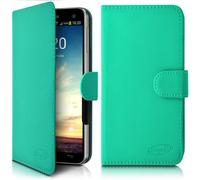 Etui Portefeuille Universel - Danew - Konnect 601 - Couleur Turquoise - Souple - Mixte