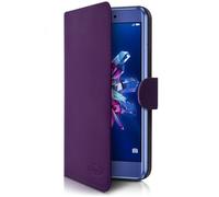 Étui portefeuille universel KARYLAX pour Logicom Le Swipe - Violet, coque semi-rigide avec rabat