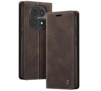 Étui Portefeuille Vintage pour Redmi Note 15 4G / 5G Collections CaseMe Marron clair