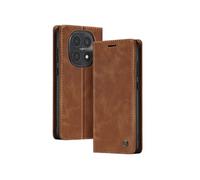 Etui Portefeuille Vintage pour Redmi Note 15 4G / 5G Collections CaseMe Marron foncé