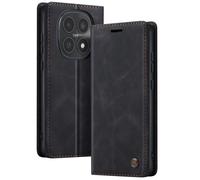 Étui Portefeuille Vintage pour Redmi Note 15 4G / 5G Collections CaseMe Noir