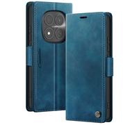 Étui Portefeuille Vintage pour Redmi Note 15 Pro 5G Collection CaseMe Anti-RFID Bleu nuit