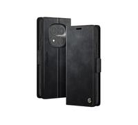 Etui Portefeuille Vintage pour Redmi Note 15 Pro 5G Collection CaseMe Anti-RFID Noir