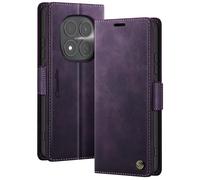 Étui Portefeuille Vintage pour Redmi Note 15 Pro 5G Collection CaseMe Anti-RFID Violet