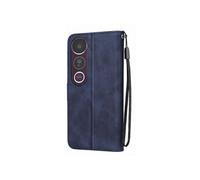 Etui Portefeuille Vivo V50 Lite Support Dragonne Bleu nuit