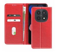 Étui Portefeuille Xiaomi Redmi Note 15 4G / 5G Série Chesterfield Fonction Stand Rouge