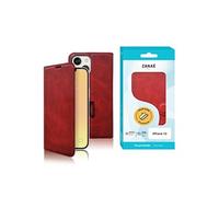 Etui Portefeuille Zanae Columbia pour iPhone 13 Rouge