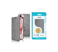 Etui Portefeuille Zanae Columbia pour iPhone 15 Gris