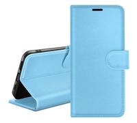 Étui Portefeuille - ZANAÉ - Xiaomi Redmi 10A/9C - Bleu clair - Support horizontal - Fermeture magnétique