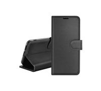 Étui Portefeuille - ZANAÉ - Xiaomi Redmi 10A/9C - Support Horizontal - Fermeture Magnétique - Noir
