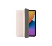 Hama Étui pour iPad Pro 2021/5e génération 12,9" (étui à Rabat pour Tablette Apple avec Fonction Support, Coque magnétique arrière Transparente) Rose, 00216473