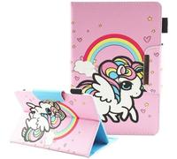 Etui Pour 10.1'' Danew DSLIDE,Housse de Protection pour Tablette Danew DSLIDE 1015 Voyager/1013QC,Rainbow Unicorn