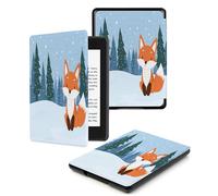 Étui pour 7" Kindle Oasis (10ème et 9ème Génération, 2019/2017), Slim Cuir Coque Cover Case de Protection avec Fonction Veille/Réveil Automatique,Dessin Animé Renard