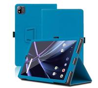Étui pour Acer Iconia Tab A11 11 Pouces, Acer Iconia Tab A11-11-A921 Coque Tablette, Housse de Protection avec Support Pliable, Porte-Crayon et Dragonne, Protection Totale. (Bleu Clair)