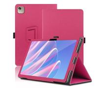Étui pour Acer Iconia Tab A11-21M 11 Pouces, Acer Iconia Tab A11-21M Coque Tablette, Housse de Protection avec Support Pliable, Porte-Crayon et Dragonne, Protection Totale. (Rouge)