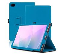 Étui pour Acer Iconia Tab A12-21P 12 Pouces, Acer Iconia A12-21P Coque Tablette, Housse de Protection avec Support Pliable, Porte-Crayon et Dragonne, Protection Totale. (Bleu Clair)