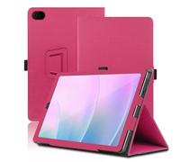 Étui pour Acer Iconia Tab A12-21P 12 Pouces, Acer Iconia A12-21P Coque Tablette, Housse de Protection avec Support Pliable, Porte-Crayon et Dragonne, Protection Totale. (Rouge)