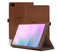 Étui pour Acer Iconia Tab A12-21P 12 Pouces, Acer Iconia A12-21P Coque Tablette, Housse de Protection avec Support Pliable, Porte-Crayon et Dragonne, Protection Totale. (Marron)