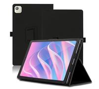 Étui pour Acer Iconia Tab A8-21M 8.7 Pouces, Acer Iconia Tab A8-21M Coque Tablette, Housse de Protection avec Support Pliable, Porte-Crayon et Dragonne, Protection Totale. (Noir)