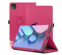 Étui pour Acer Iconia Tab V11-21M 10.9 Pouces, Acer Iconia Tab V11-21M Coque Tablette, Housse de Protection avec Support Pliable, Porte-Crayon et Dragonne, Protection Totale. (Rouge)