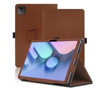 Étui pour Acer Iconia Tab V11-21M 10.9 Pouces, Acer Iconia Tab V11-21M Coque Tablette, Housse de Protection avec Support Pliable, Porte-Crayon et Dragonne, Protection Totale. (Marron)