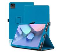 Étui pour Acer Iconia Tab V11-21M 10.9 Pouces, Acer Iconia Tab V11-21M Coque Tablette, Housse de Protection avec Support Pliable, Porte-Crayon et Dragonne, Protection Totale. (Bleu Clair)
