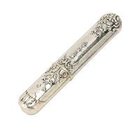 Étui pour Aiguilles à Coudre Sonew - Porte-aiguilles à Broder en Métal Portable Vintage pour le Stockage d'accessoires de Couture Artisanaux, Outils de Fournitures de Bricolage