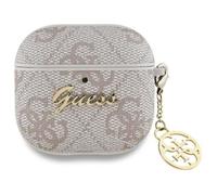 Fall CG MOBILE Guess 4G Charm Collection pour AirPods 4 Rose