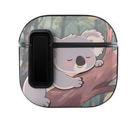 Étui pour AirPods 4 Little Koala avec trou pour corde de suspension