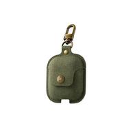Étui pour AirPods en Tissu Sergé avec Clip Pivotant Twelve south Vert