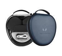 Étui pour AirPods Max d'WIWU avec mode veille | Accessoires pour écouteurs Apple | Étui de transport ultra fin | Sac de rangement portable | Bleu