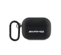 Étui pour AirPods Pro 2 - AMG - Cuir - Noir - Grand logo - Protection élégante