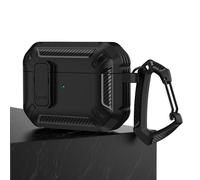 Étui pour AirPods Pro, protection antichoc renforcée avec fermeture à pression, compatible avec les AirPods Pro 1re et 2e générations,