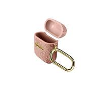 Etui pour AirPods Rigide Design avec Logo en relief Rose