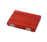 étui pour anches d'hautbois Étui à roseaux de hautbois en séquoia, boîtes rangement for canne pêche, capacité 10 12 pièces Pour les voyages d'affaires(12 Pieces)