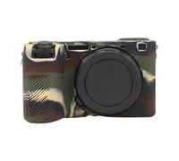 Étui pour Appareil Photo A6700, étui de Protection en Silicone Souple Résistant aux Rayures et aux Chocs pour Appareil Photo A6700 (Green)