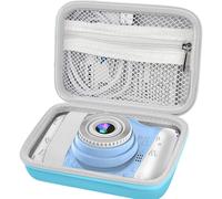Étui pour Appareil Photo Compact Enfants est Compatible avec ITSHINY/Vatenick/BJLBOJEY/Kriogor/Selvim/ShinePick/GOAMZ/WOWGO,Cadeaux de Les Jouets pour Enfants Noël (étui Uniquement) Bleu
