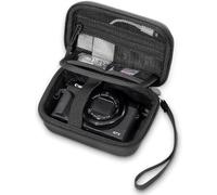 Étui pour Appareil Photo Compact pour Canon PowerShot SX740 HS/Canon G7X Mark III Mark II/Kodak/Sony ZV-1,EVA Housse de Transport pour l'appareil Photo Numérique -Noir